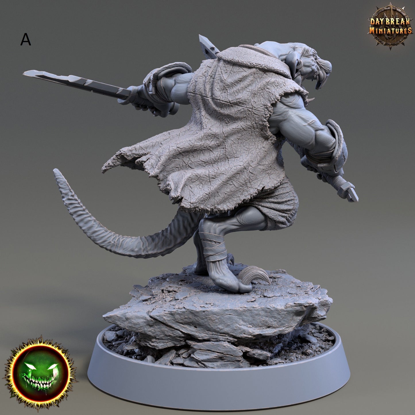 Ratmen | DayBreak Miniatures | Assassin | Rogue | Warrior | D&D/AOS- Fantasy - Tabletop