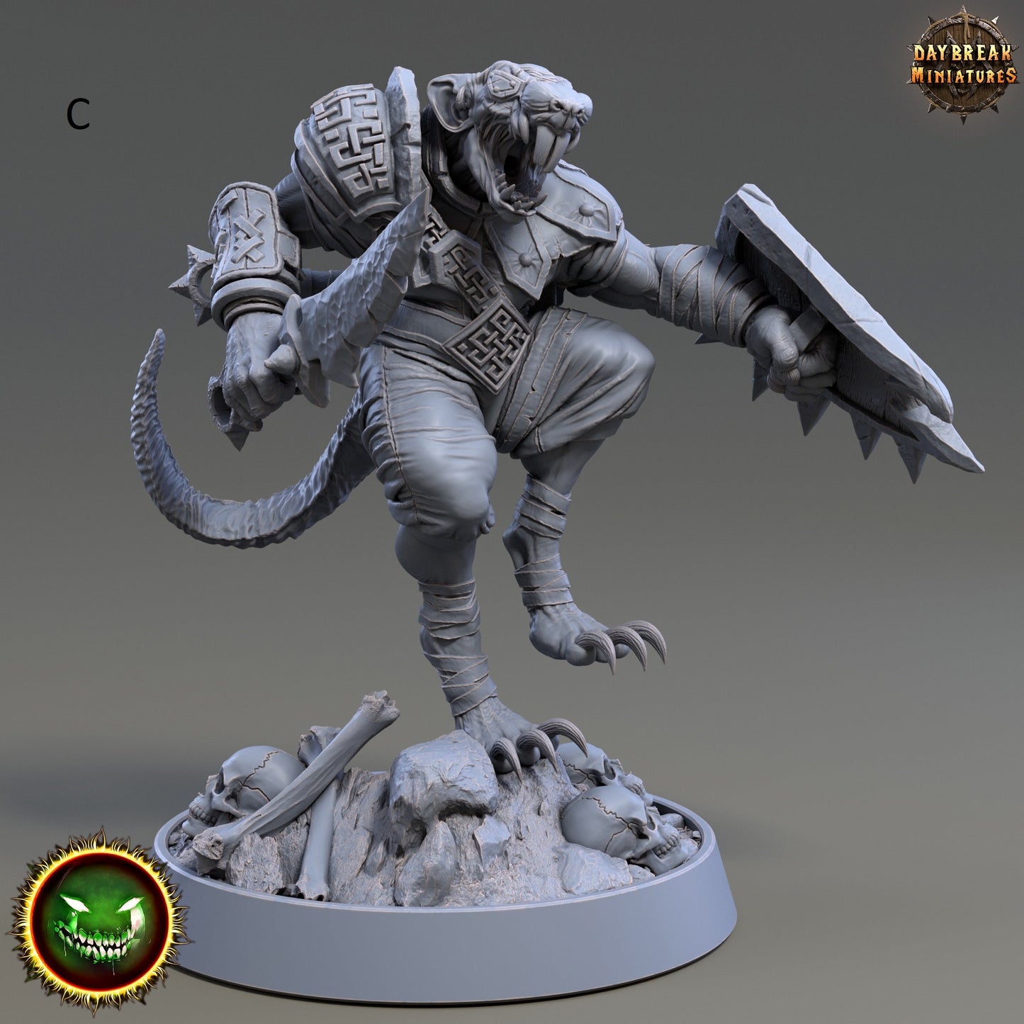 Ratmen | DayBreak Miniatures | Assassin | Rogue | Warrior | D&D/AOS- Fantasy - Tabletop