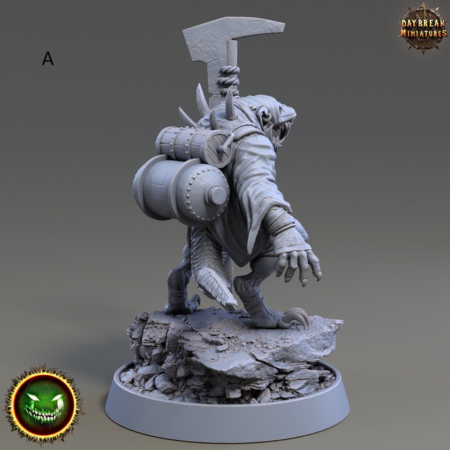 Ratmen | DayBreak Miniatures | Warrior | Brutes | D&D/AOS| Fantasy - Tabletop