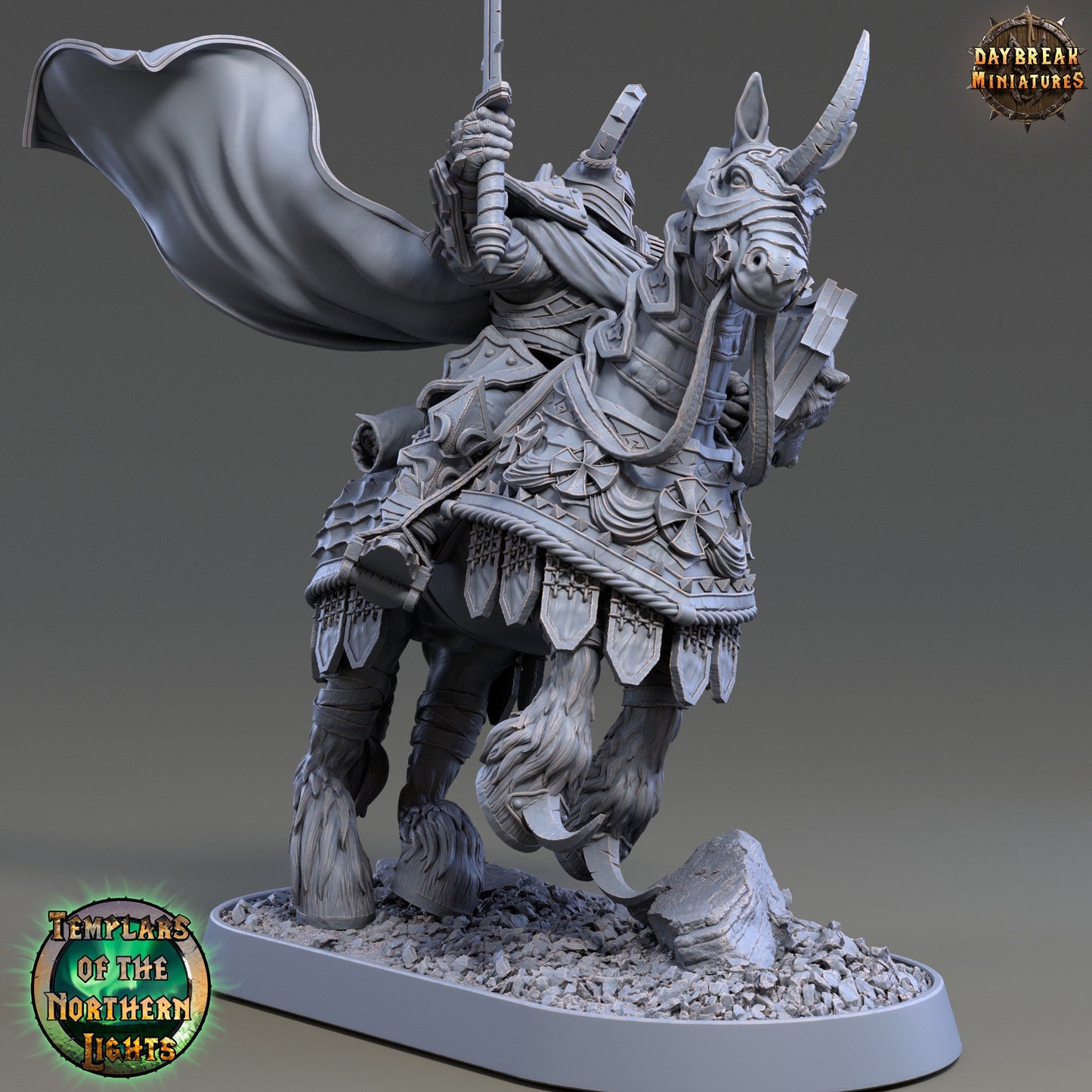 Ritter Gotthold Boarbane | DayBreak | Miniatures| Fantasy | Tabletop