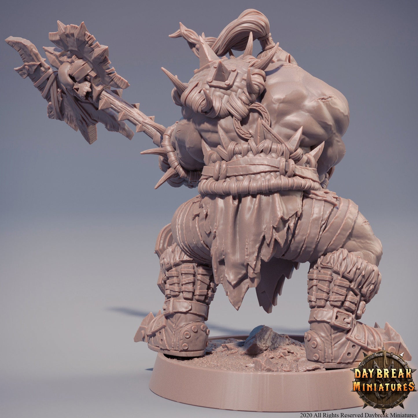 Orc Warrior | DayBreak Miniatures | D&D/AoS| Fantasy | Tabletop
