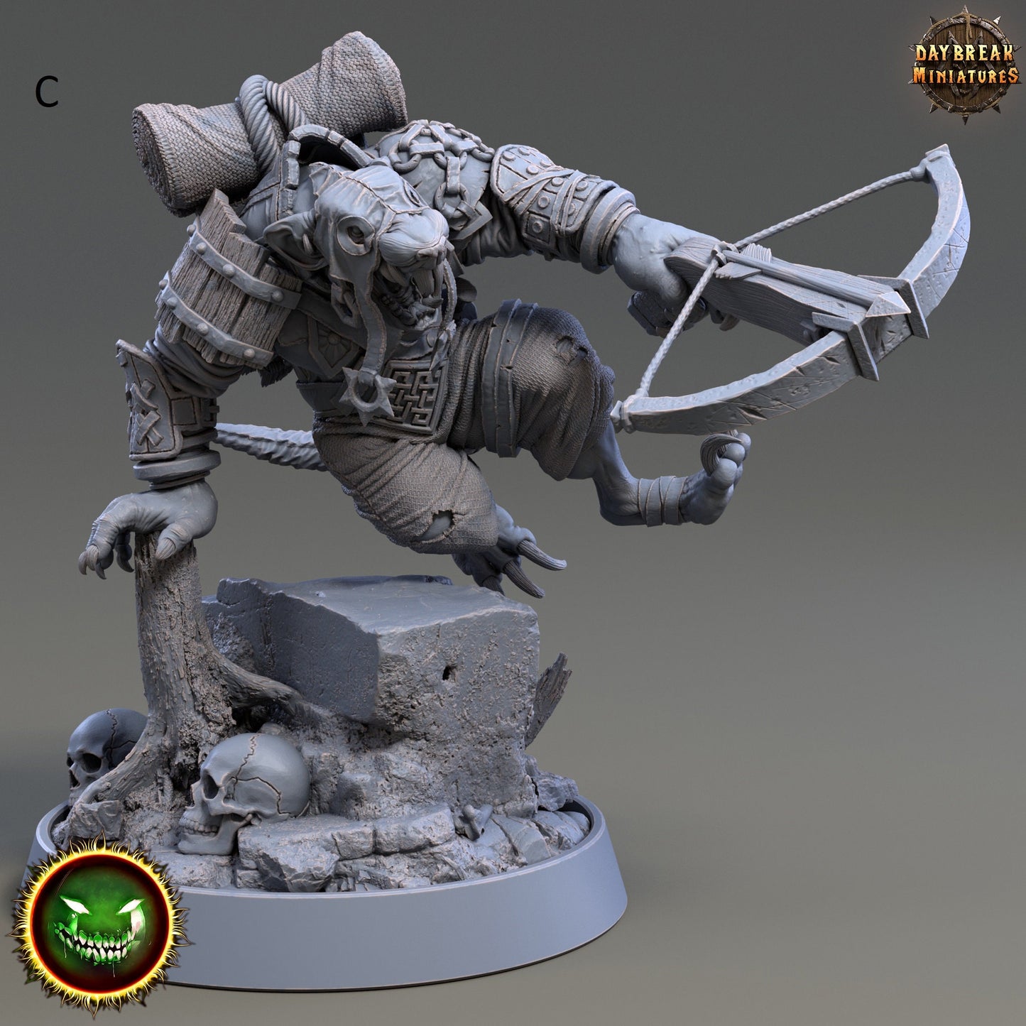 Ratmen | DayBreak Miniatures | Archers | Thieves | D&D/AOS| Fantasy - Tabletop