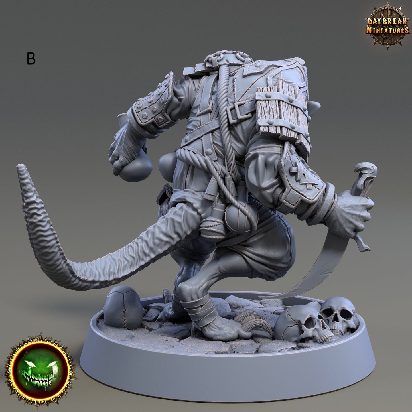 Ratmen | DayBreak Miniatures | Assassin | Rogue | Warrior | D&D/AOS- Fantasy - Tabletop