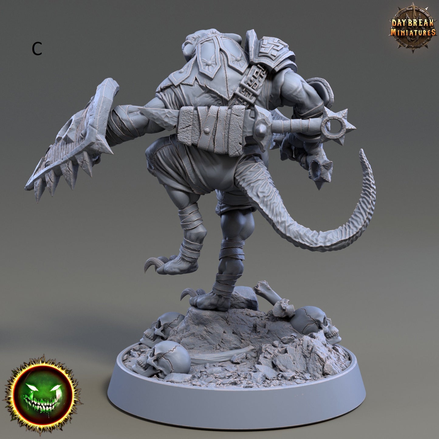Ratmen | DayBreak Miniatures | Assassin | Rogue | Warrior | D&D/AOS- Fantasy - Tabletop