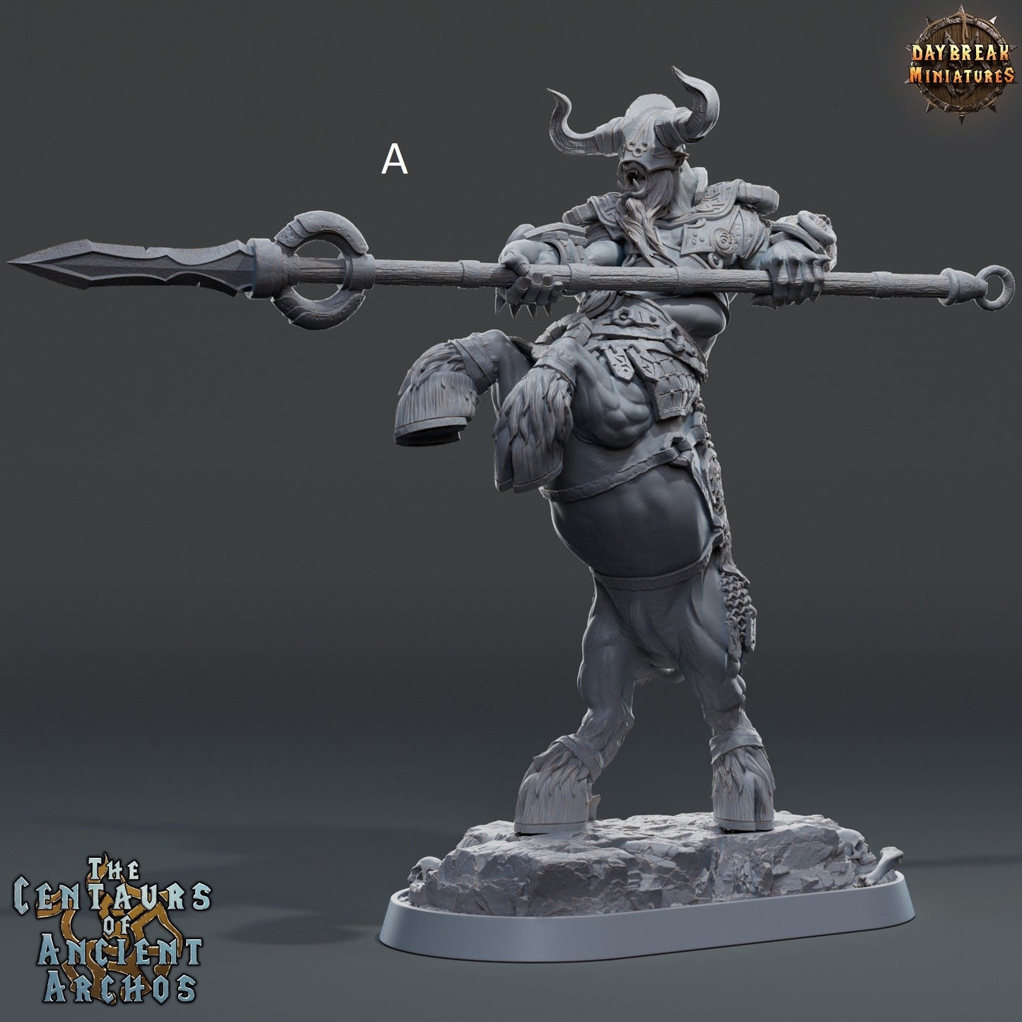 Centaurs of Ancient Archos | Warrior | DayBreak Miniatures | D&D/AOS | Fantasy | Tabletop