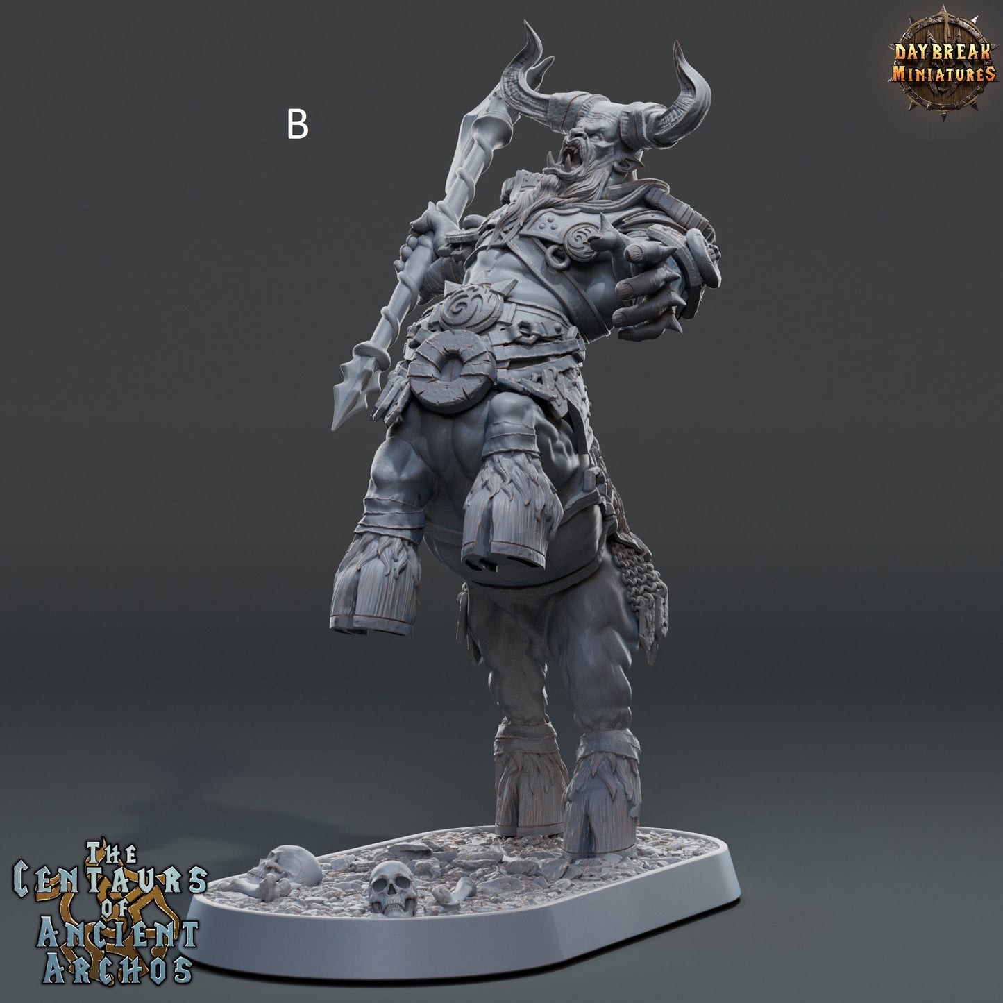 Centaurs of Ancient Archos | Warrior | DayBreak Miniatures | D&D/AOS | Fantasy | Tabletop