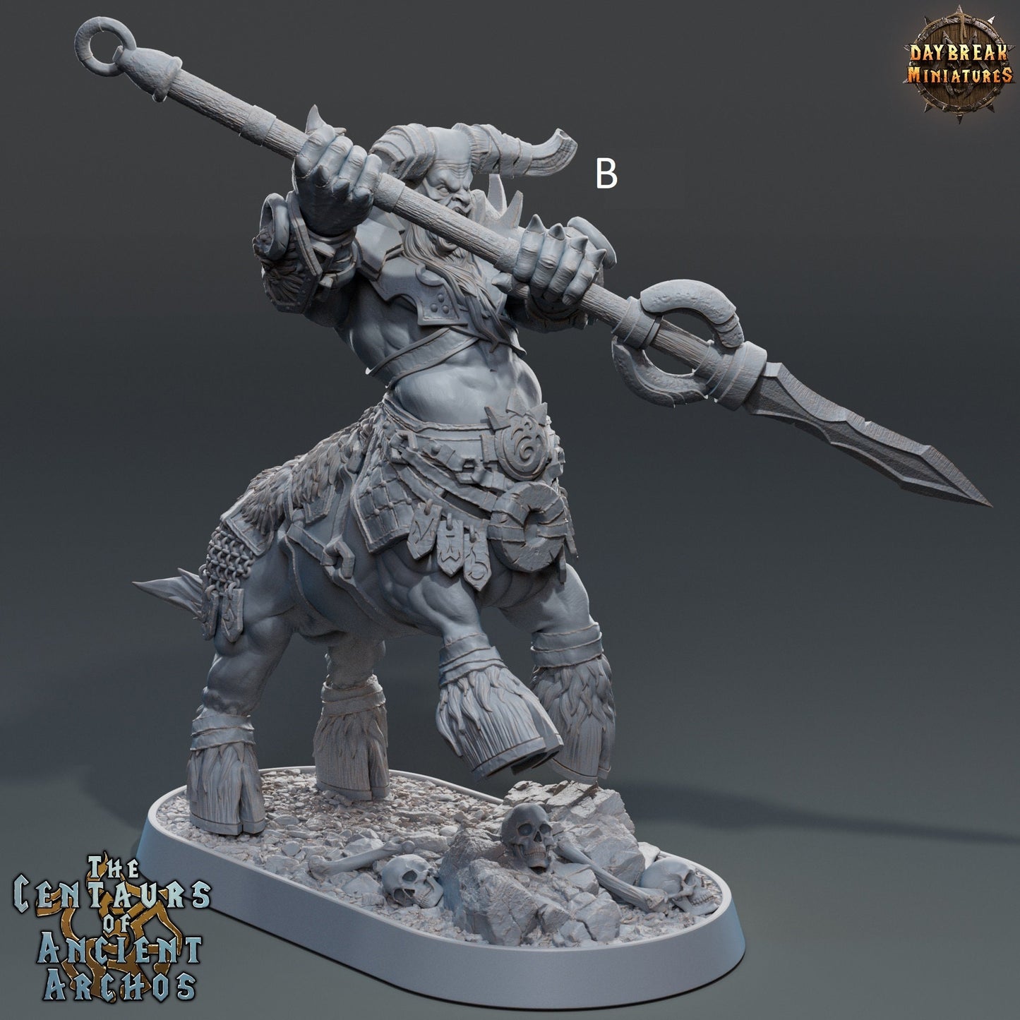 Centaurs of Ancient Archos | Warrior | DayBreak Miniatures | D&D/AOS | Fantasy | Tabletop