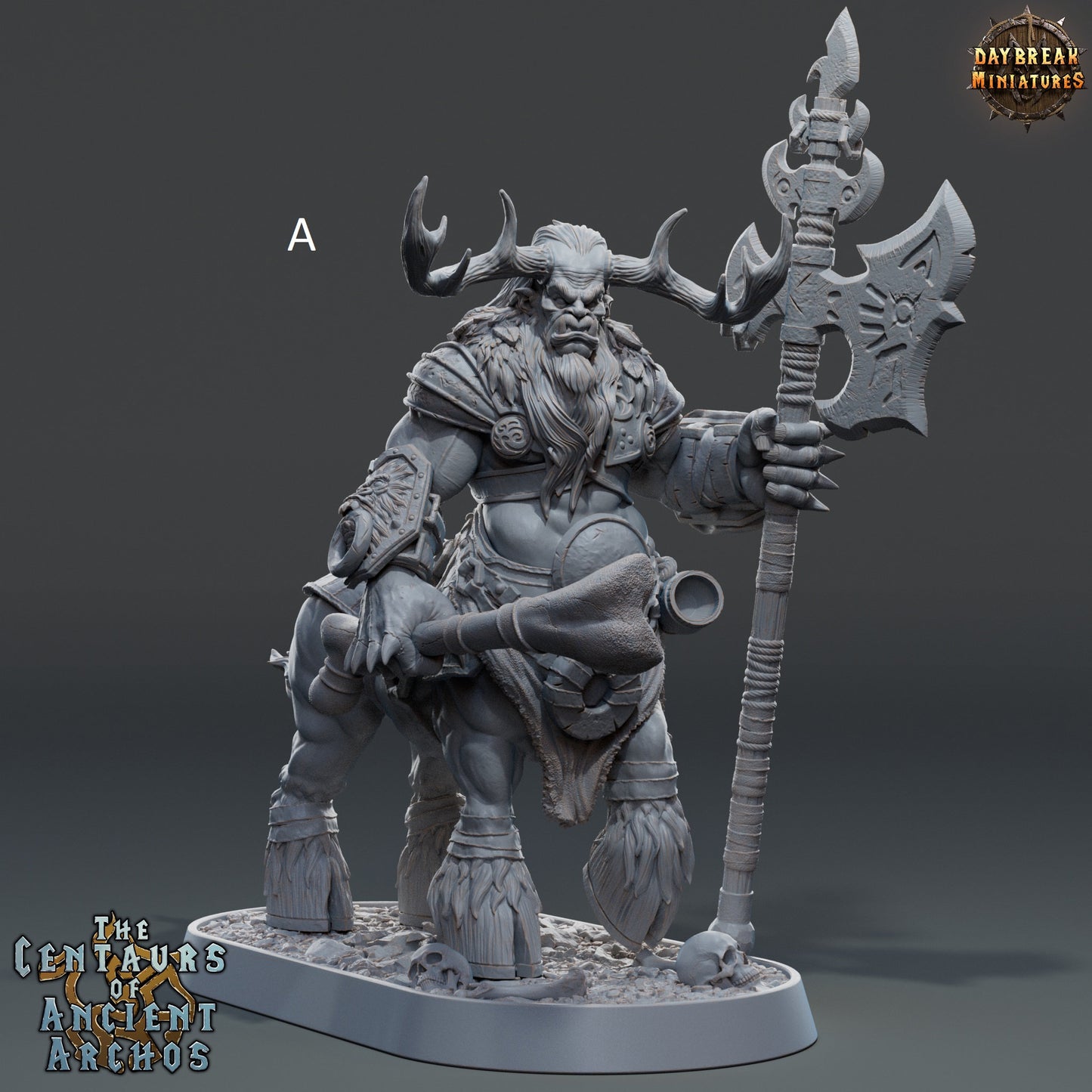 Centaurs of Ancient Archos | Warrior/Brute | DayBreak Miniatures | D&D/AOS | Fantasy | Tabletop