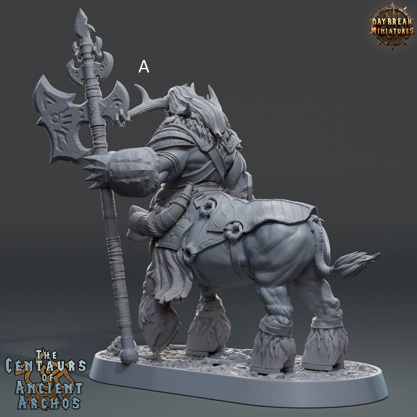 Centaurs of Ancient Archos | Warrior/Brute | DayBreak Miniatures | D&D/AOS | Fantasy | Tabletop
