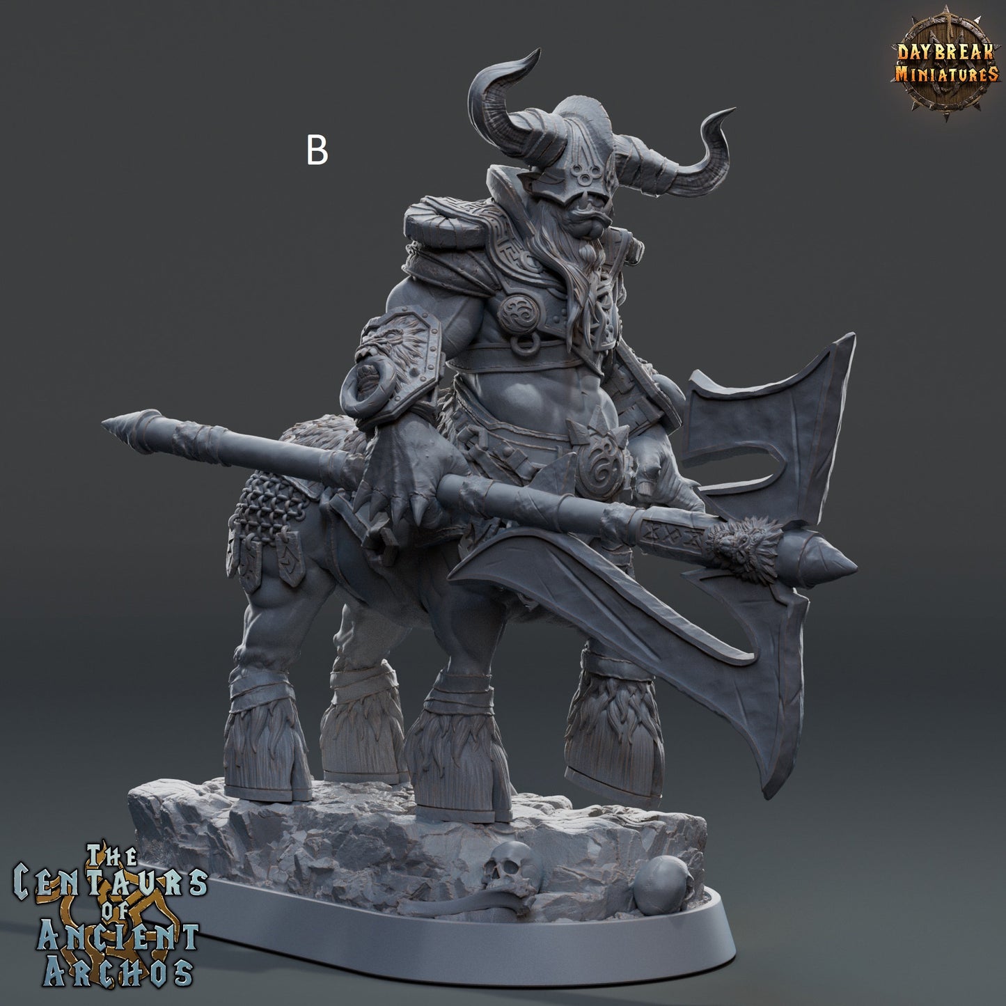 Centaurs of Ancient Archos | Warrior/Brute | DayBreak Miniatures | D&D/AOS | Fantasy | Tabletop
