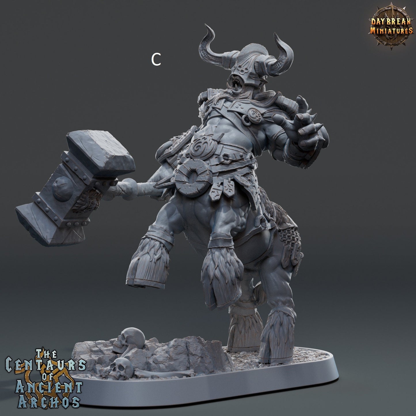 Centaurs of Ancient Archos | Warrior/Brute | DayBreak Miniatures | D&D/AOS | Fantasy | Tabletop