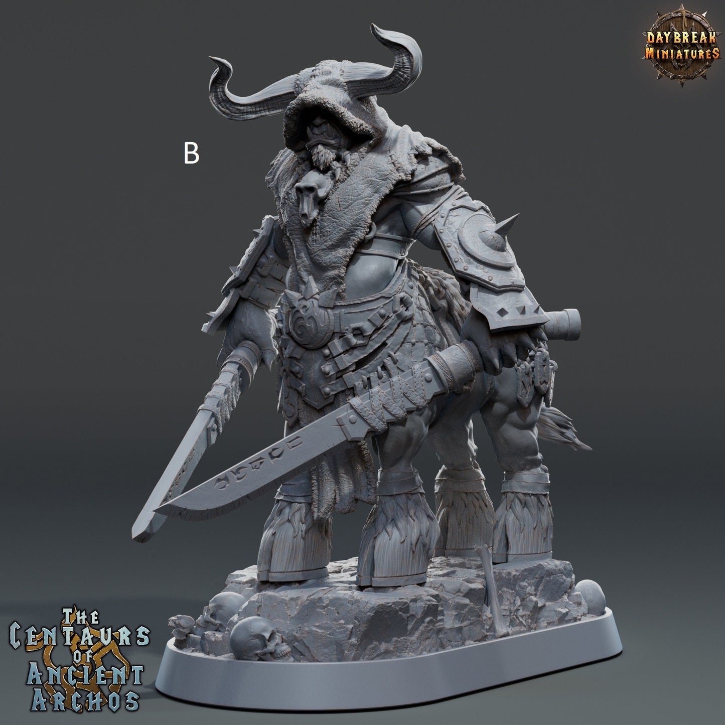 Centaurs of Ancient Archos | Wizard/Rogue | DayBreak Miniatures | D&D/AOS | Fantasy | Tabletop