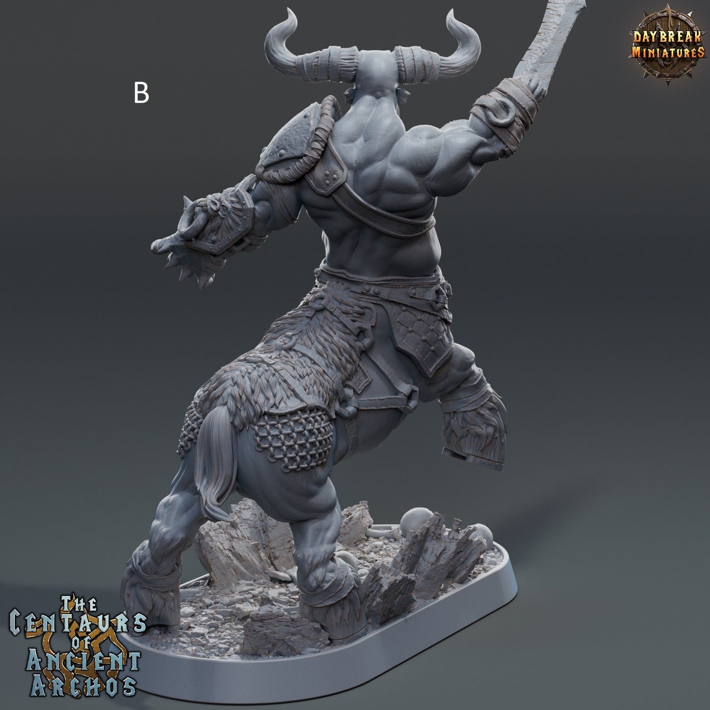 Centaurs of Ancient Archos | Warrior | DayBreak Miniatures | D&D/AOS | Fantasy | Tabletop