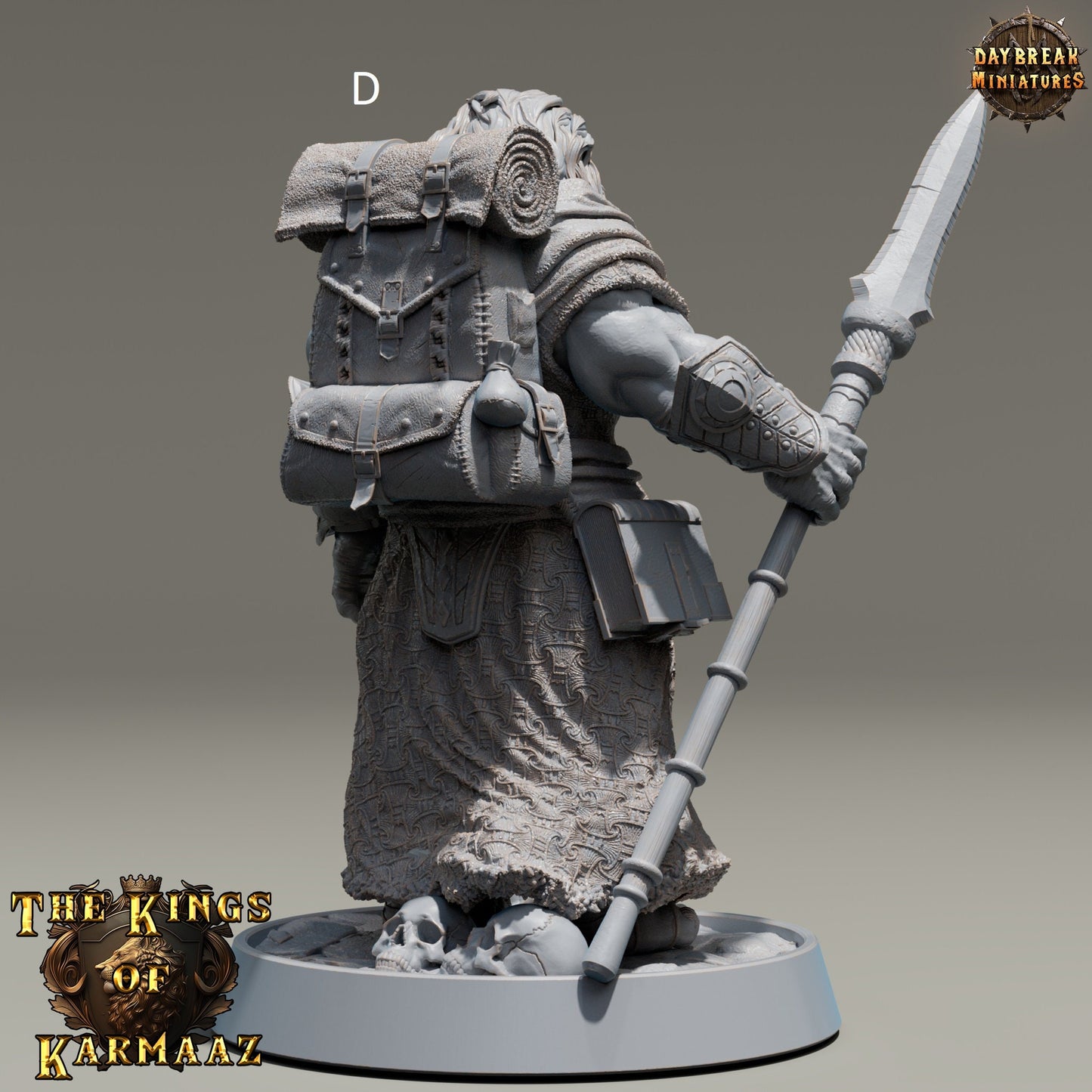 The Kings of Karmaaz | DayBreak Miniatures | Paladin/Rogue/Bard/Adventurer | Compatible with D&D/AOS | Fantasy | Tabletop RPG