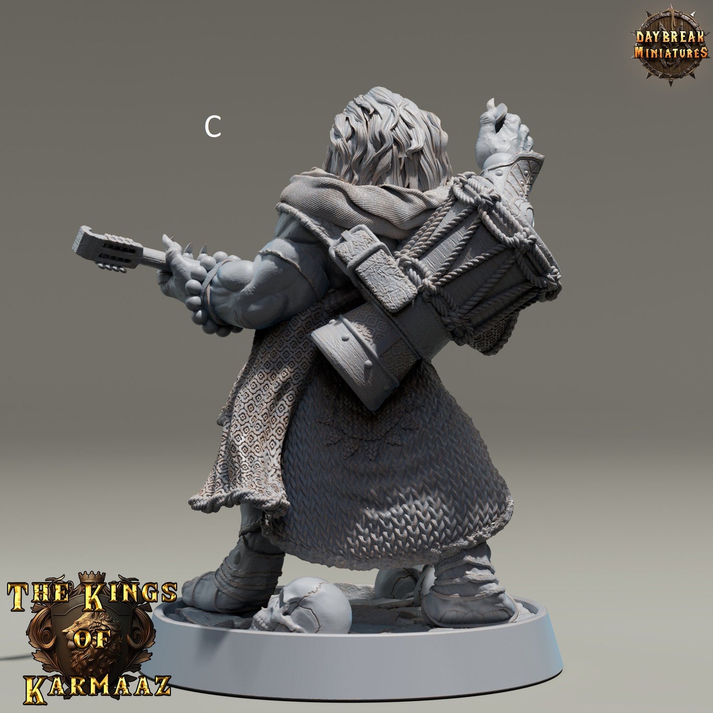 The Kings of Karmaaz | DayBreak Miniatures | Paladin/Rogue/Bard/Adventurer | Compatible with D&D/AOS | Fantasy | Tabletop RPG