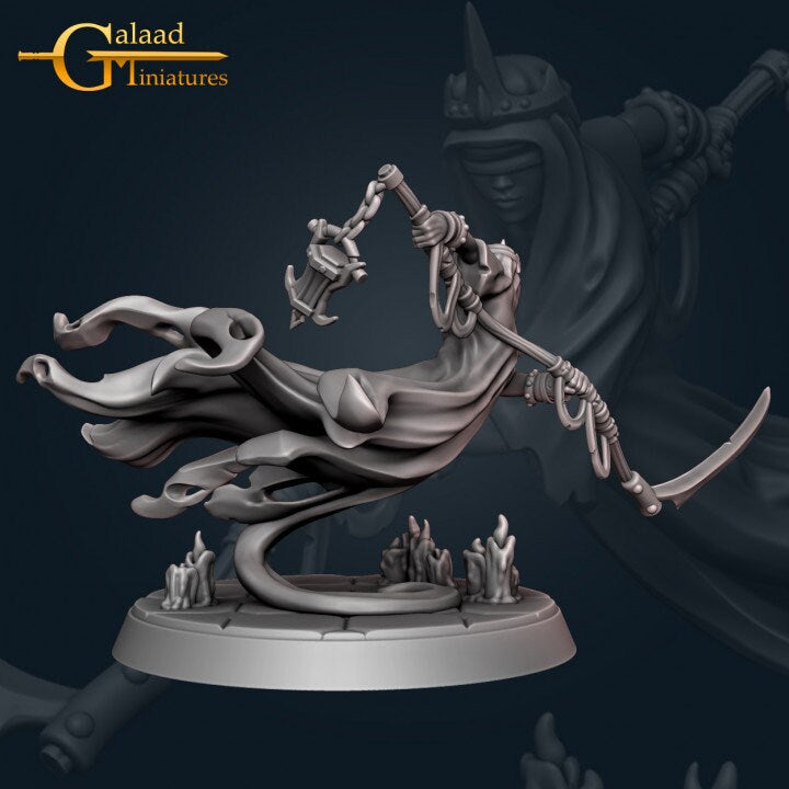 Female Specter | Galaad Miniatures | Compatible with D&D/AoS | Fantasy | Tabletop RPG