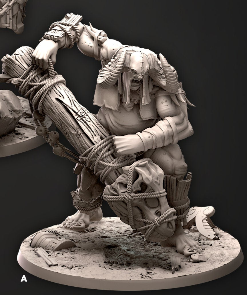 Hungry Crusher Giants | CastnPlay | Compatible with D&D/AoS | Fantasy