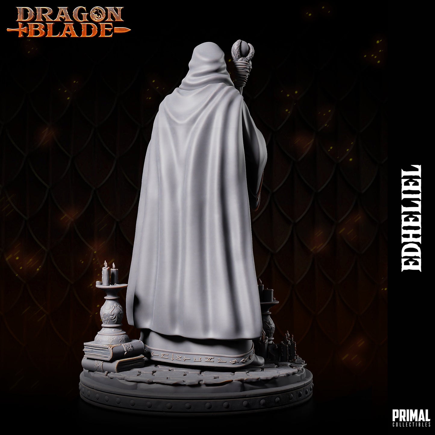 Edheliel Wizard | Primal Collectibles | Compatible with D&D/AoS | Fantasy