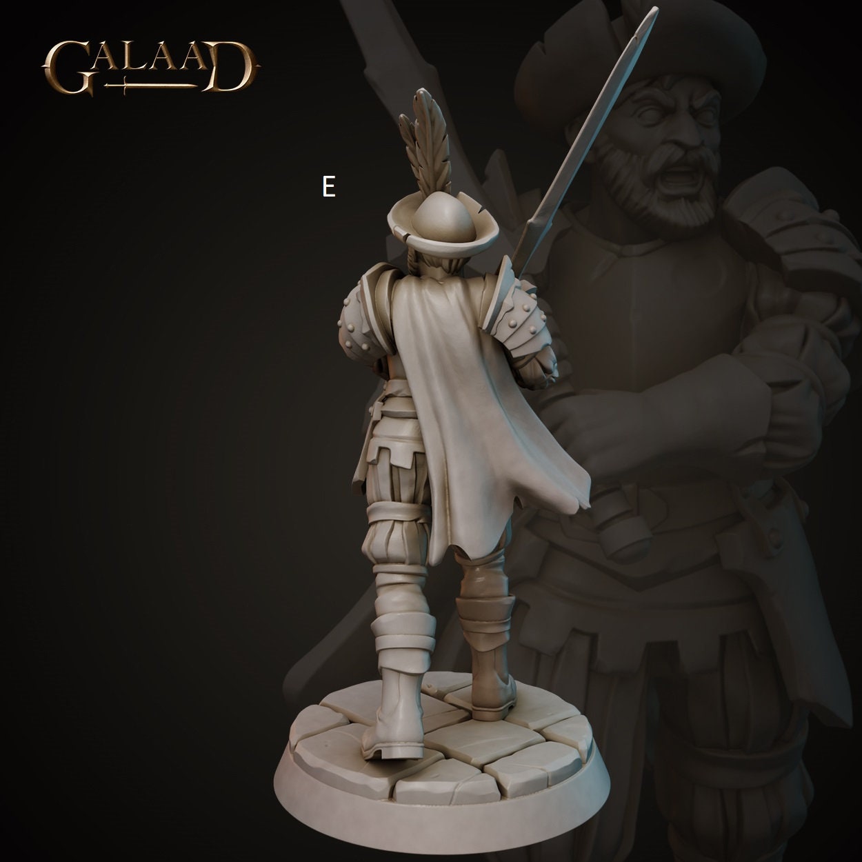 Conquistador Soldiers | Galaad Miniatures | Compatible with D&D/AoS | Fantasy | Tabletop RPG