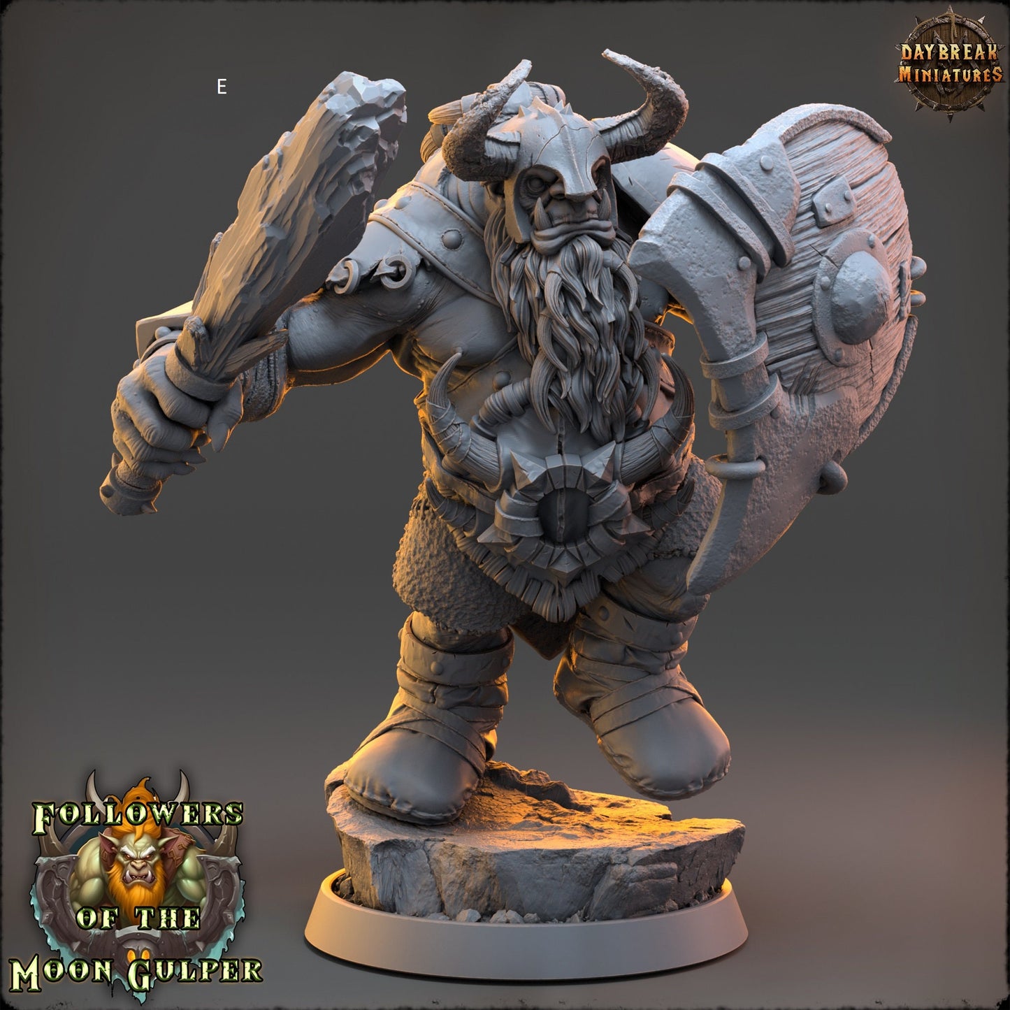 Troll King/Brute/Shaman/Warrior | DayBreak Miniatures | Compatible with D&D/AOS | Fantasy | Tabletop