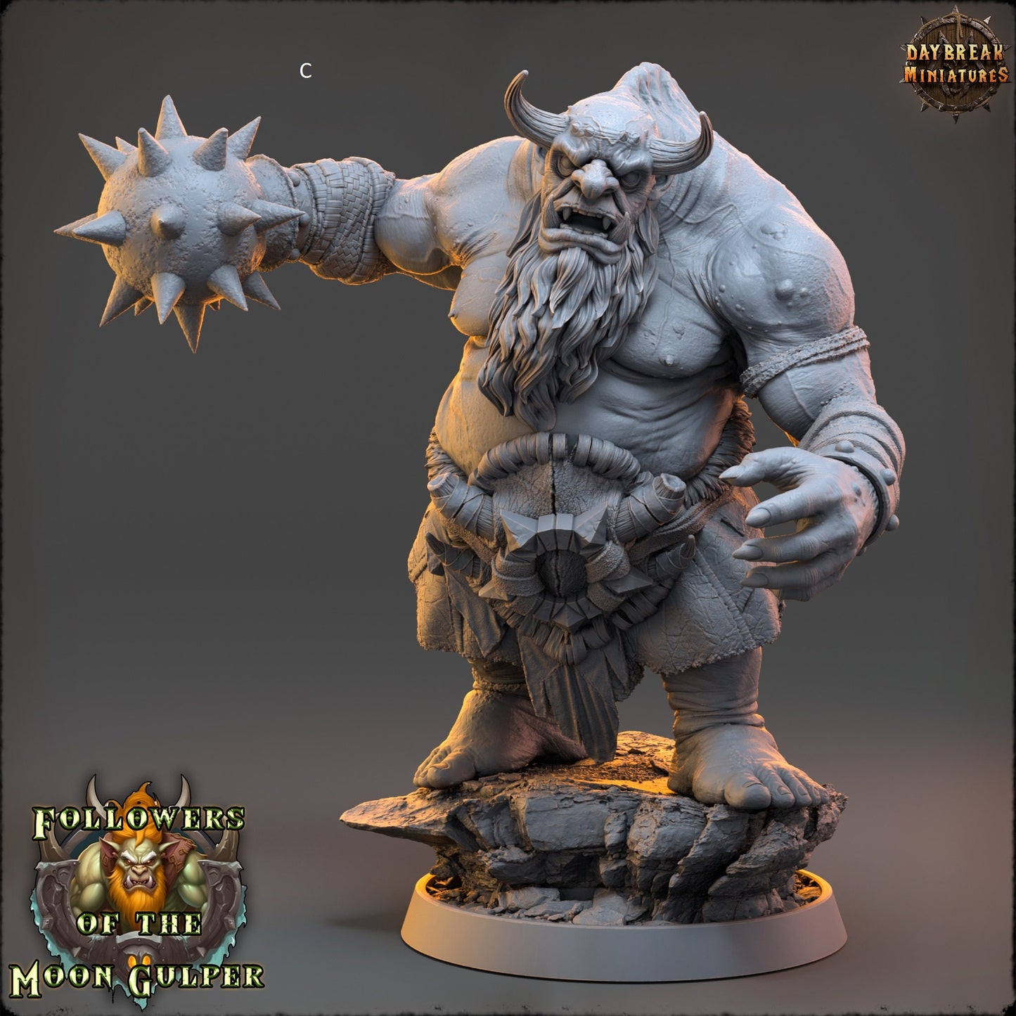 Troll King/Brute/Shaman/Warrior | DayBreak Miniatures | Compatible with D&D/AOS | Fantasy | Tabletop