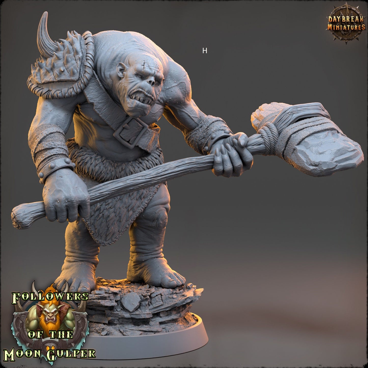Troll King/Brute/Shaman/Warrior | DayBreak Miniatures | Compatible with D&D/AOS | Fantasy | Tabletop