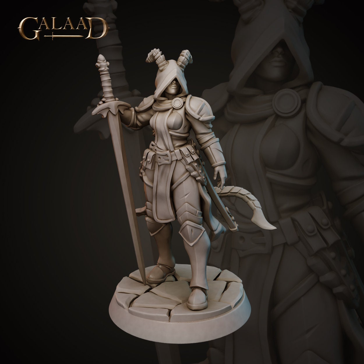 Tiefling Warband | Galaad Miniatures | Compatible with D&D/AoS | Fantasy | Tabletop RPG