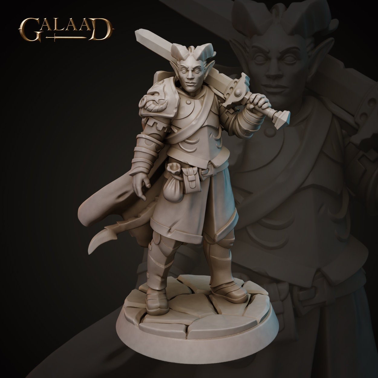 Tiefling Warband | Galaad Miniatures | Compatible with D&D/AoS | Fantasy | Tabletop RPG