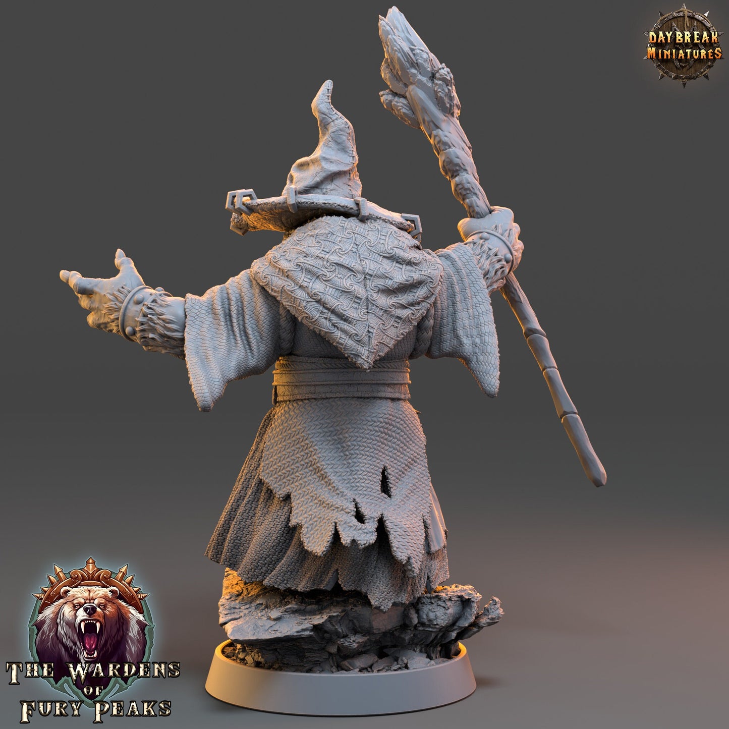 Pendelius Icer Ursine | DayBreak Miniatures | Compatible with D&D/AOS | Fantasy | Tabletop