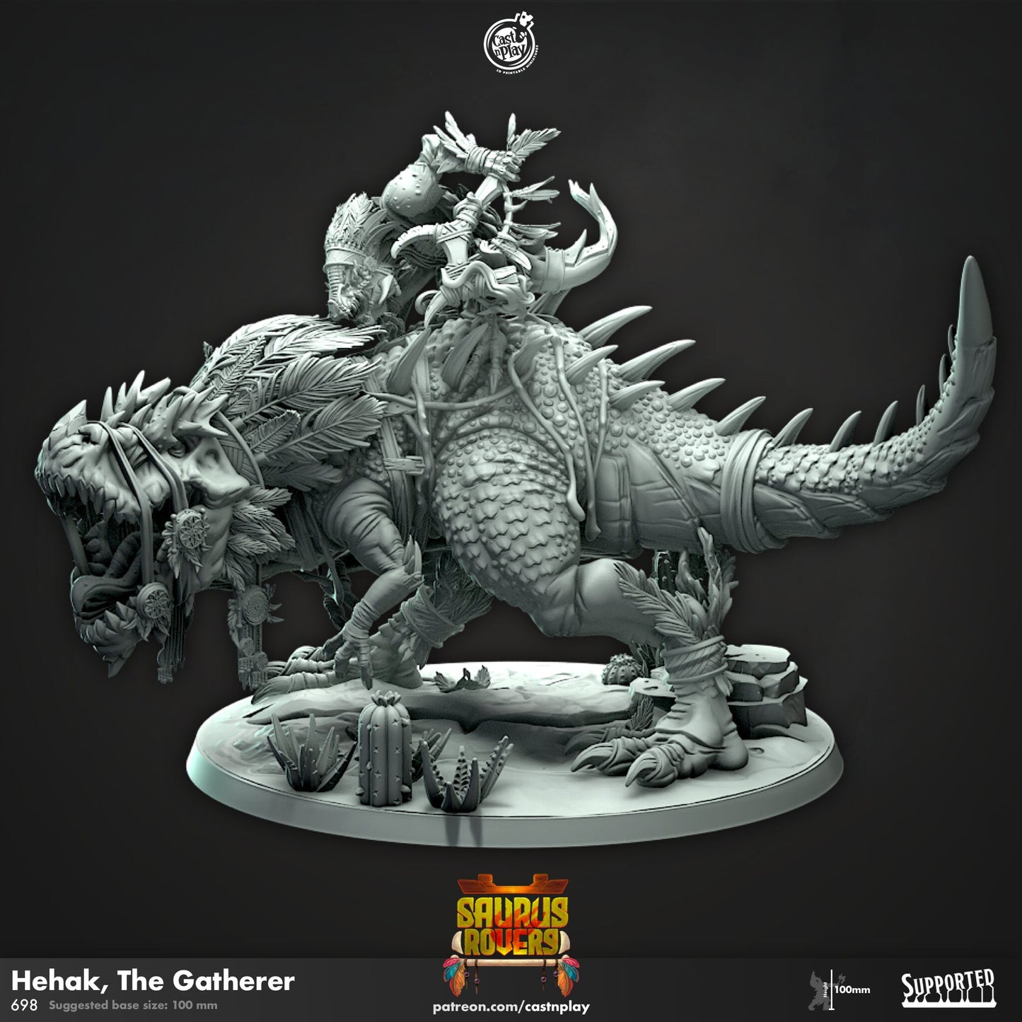 Hehak the Gatherer | CastnPlay | Compatible with D&D/AoS | Fantasy
