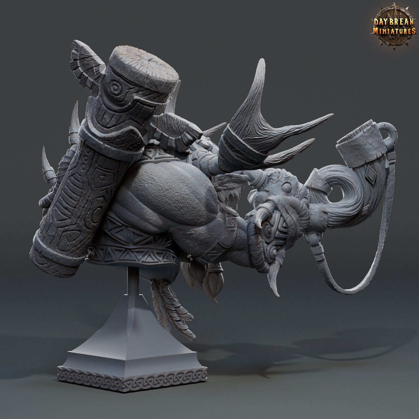 Talos Frakk Bust | DayBreak Miniatures | Compatible with D&D/AOS | Fantasy | Tabletop