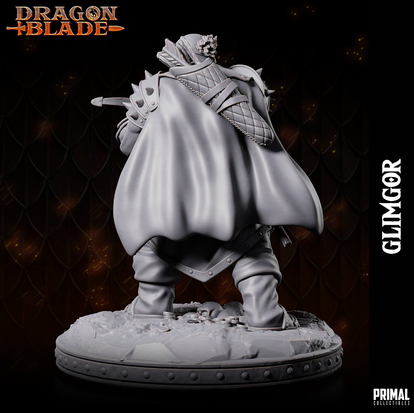Chaos Dwarf Glimgor | Primal Collectibles | Compatible with D&D/AoS | Fantasy