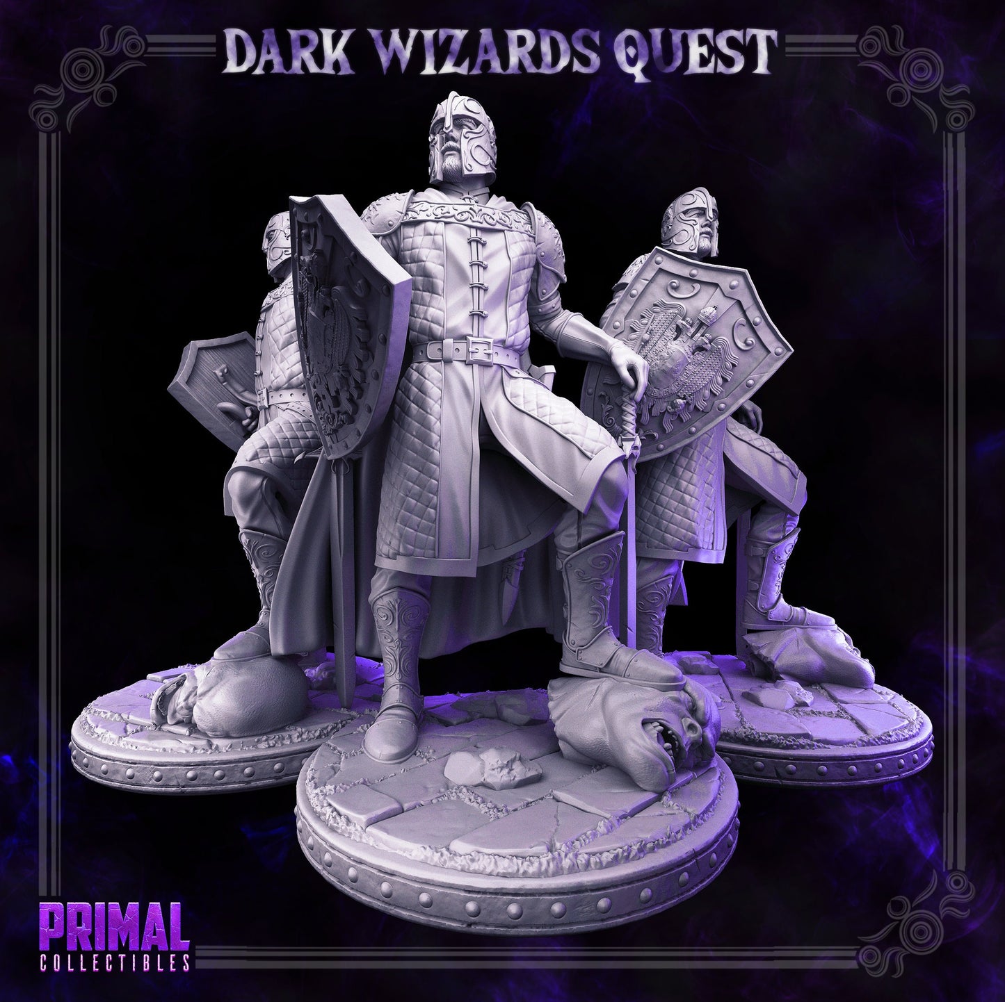 Grand Knight Demetrius | Primal Collectibles | Compatible with D&D/AoS | Fantasy