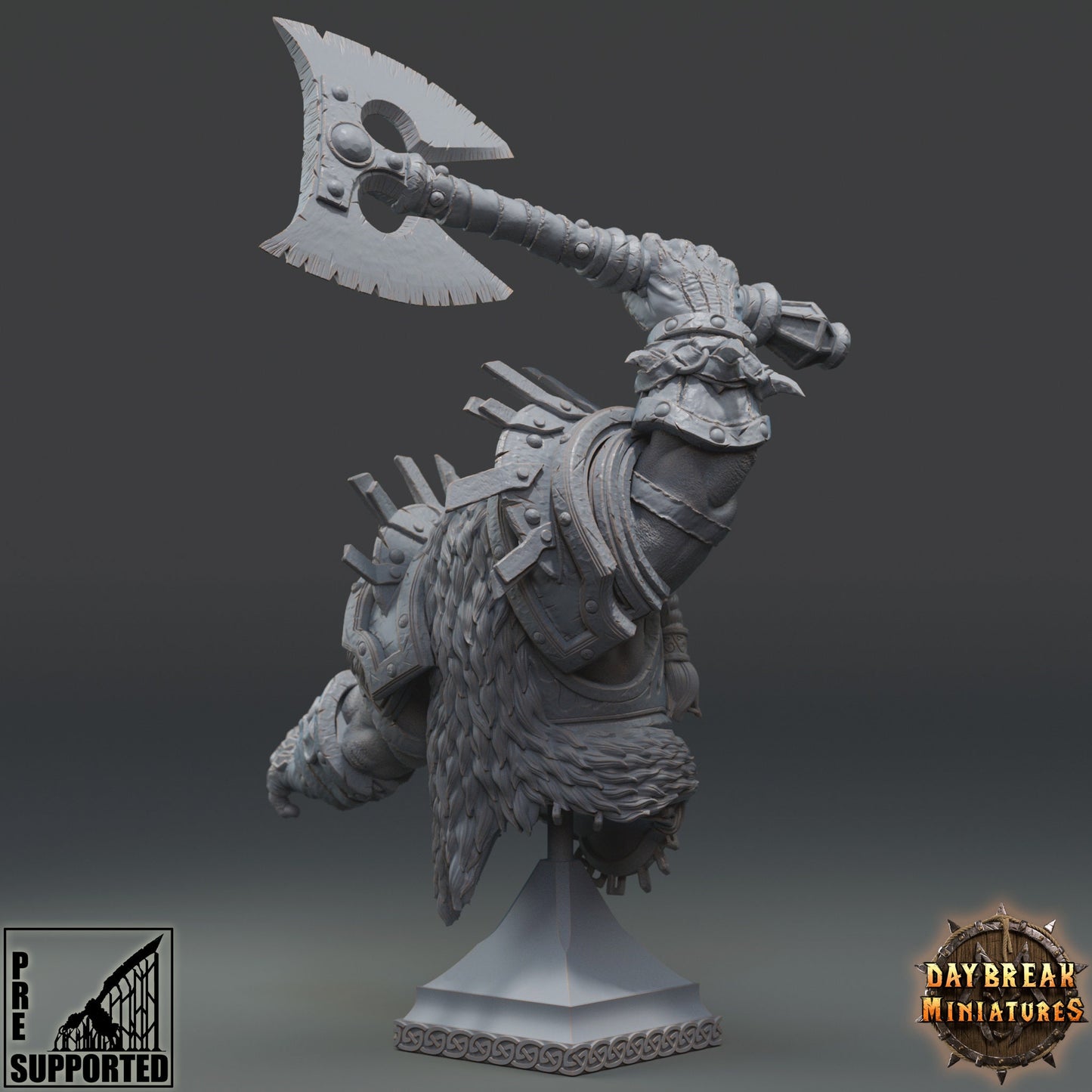 Cutter Cadenza Bust | DayBreak Miniatures | Compatible with D&D/AOS | Fantasy | Tabletop