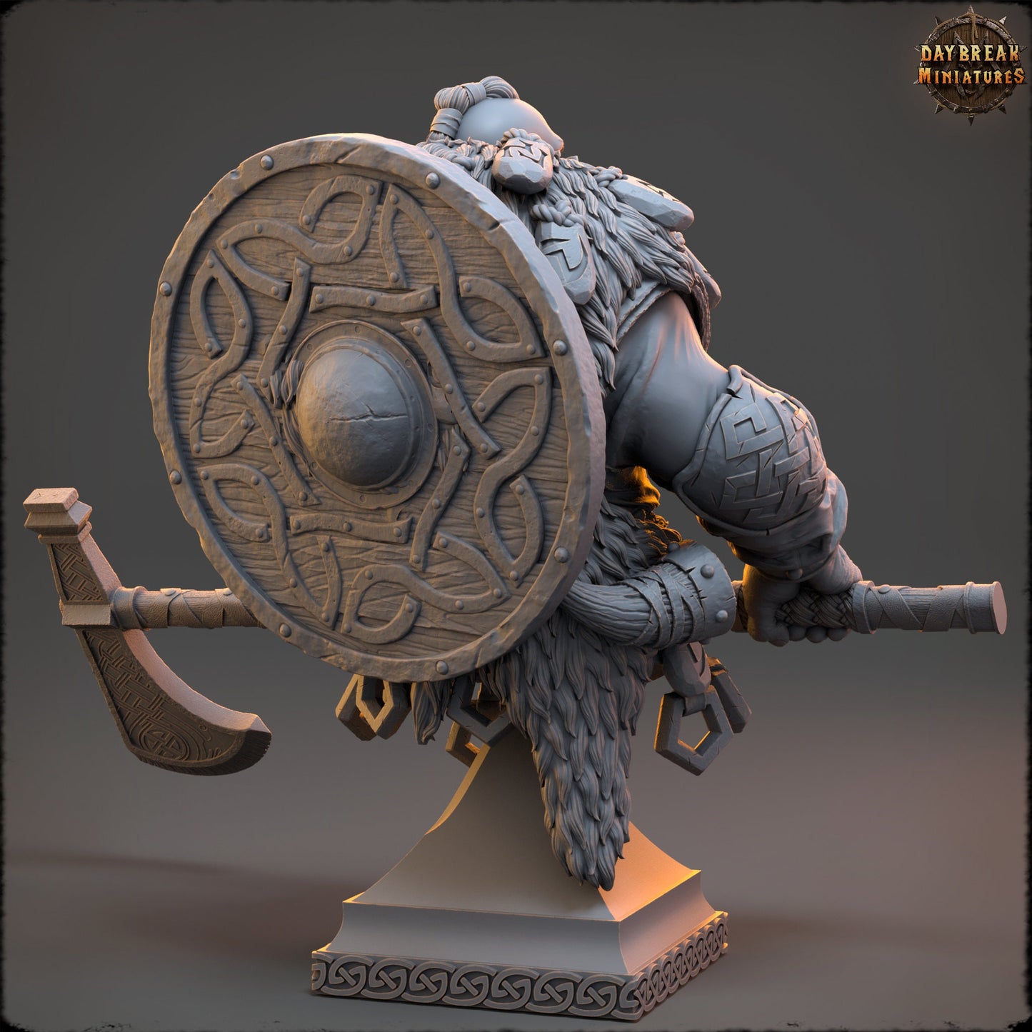 Erik the Great Bust | DayBreak Miniatures | Compatible with D&D/AOS | Fantasy | Tabletop