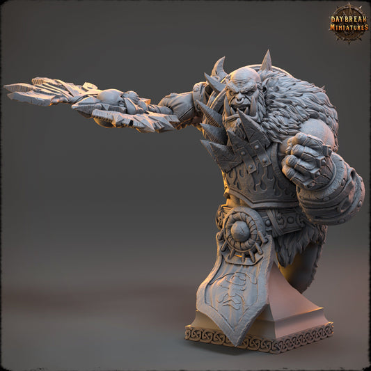 Ghoulang Bust | DayBreak Miniatures | Compatible with D&D/AOS | Fantasy | Tabletop