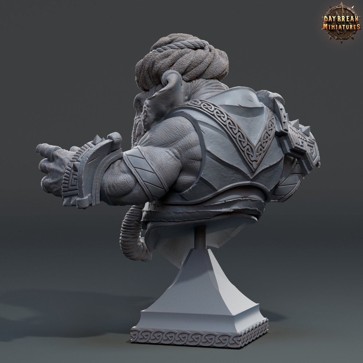 Madhu Nomoretusk Bust | DayBreak Miniatures | Compatible with D&D/AOS | Fantasy | Tabletop