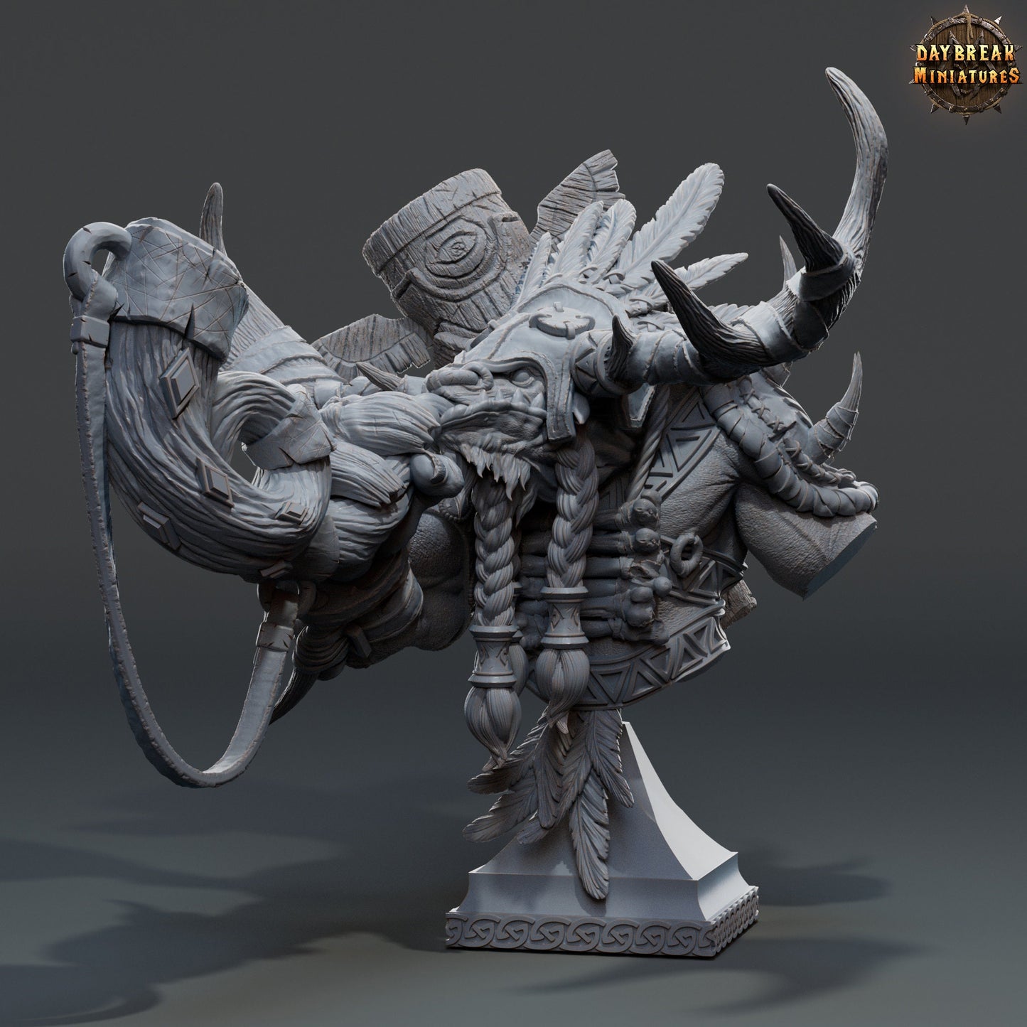 Talos Frakk Bust | DayBreak Miniatures | Compatible with D&D/AOS | Fantasy | Tabletop