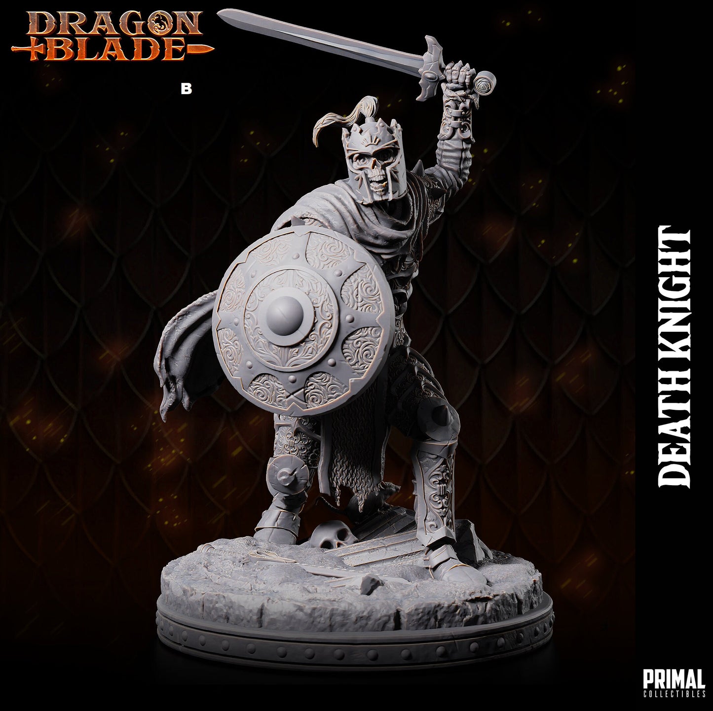 Death Knight | Primal Collectibles | Compatible with D&D/AoS | Fantasy