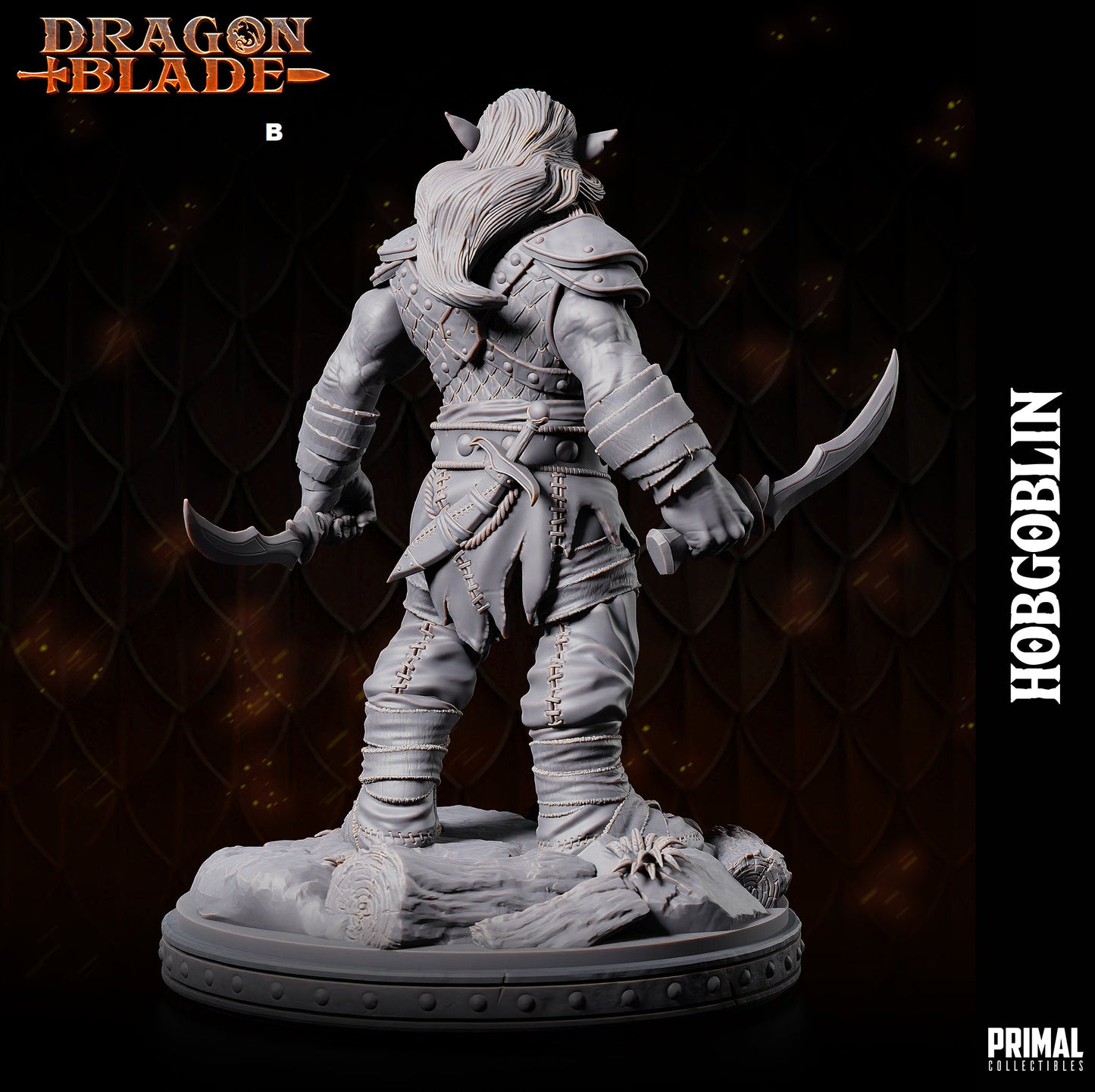 HobGoblin Warrior | Primal Collectibles | Compatible with D&D/AoS | Fantasy
