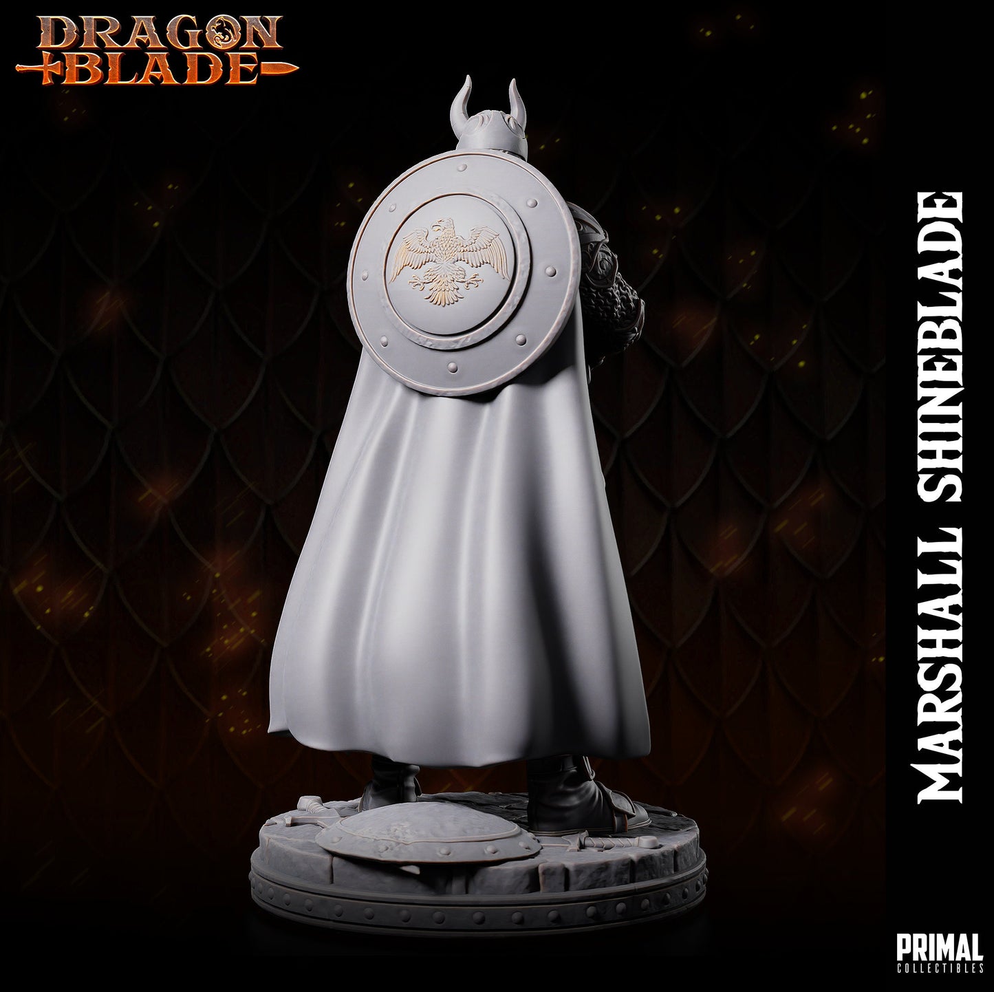 Marshall ShineBlade Knight | Primal Collectibles | Compatible with D&D/AoS | Fantasy