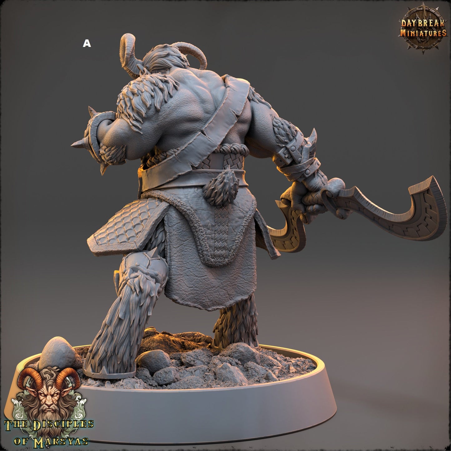 Marsyas Satyrs Warriors | DayBreak Miniatures | Compatible with D&D/AOS | Fantasy | Tabletop