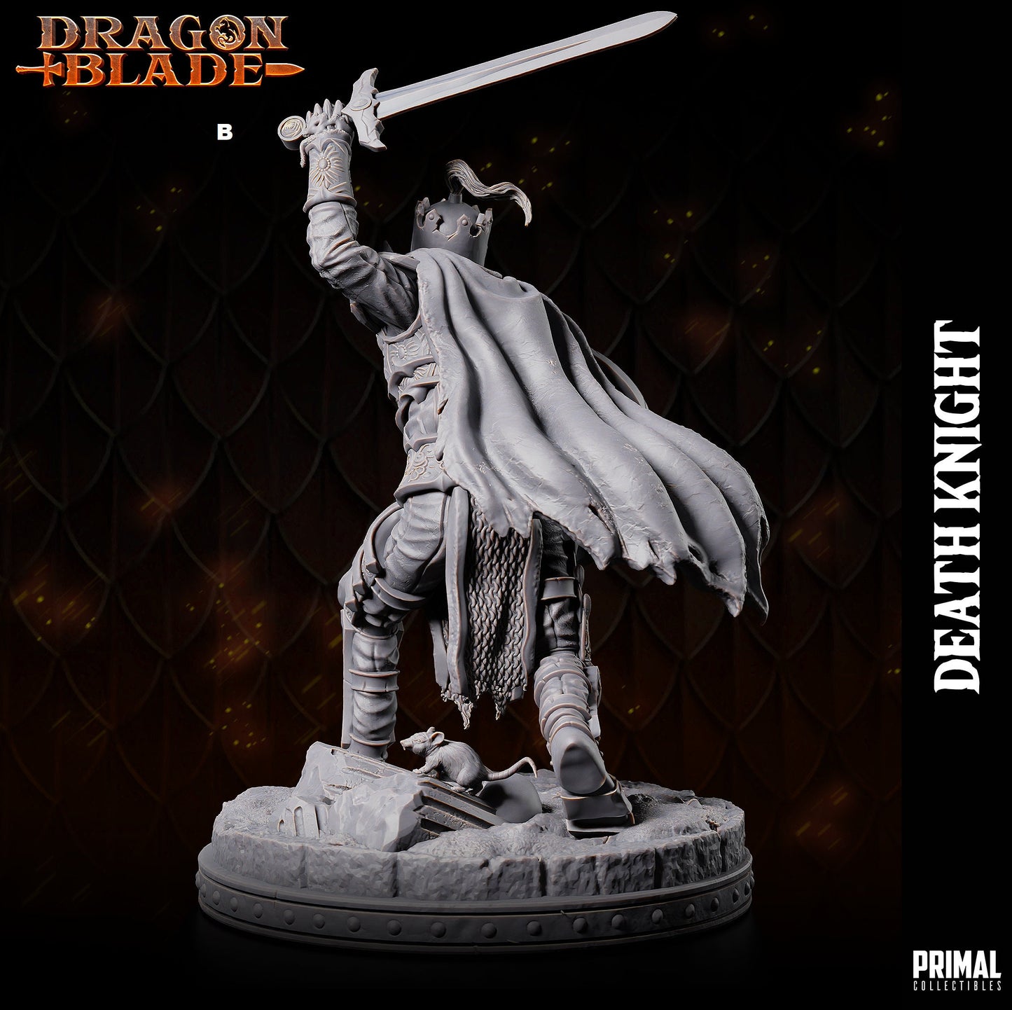 Death Knight | Primal Collectibles | Compatible with D&D/AoS | Fantasy