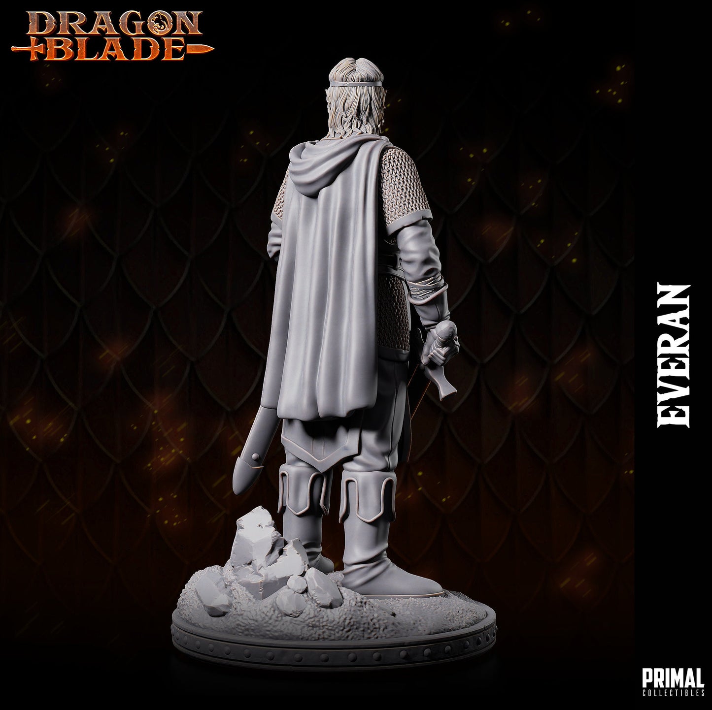 Elf Battle Mage Everan | Primal Collectibles | Compatible with D&D/AoS | Fantasy