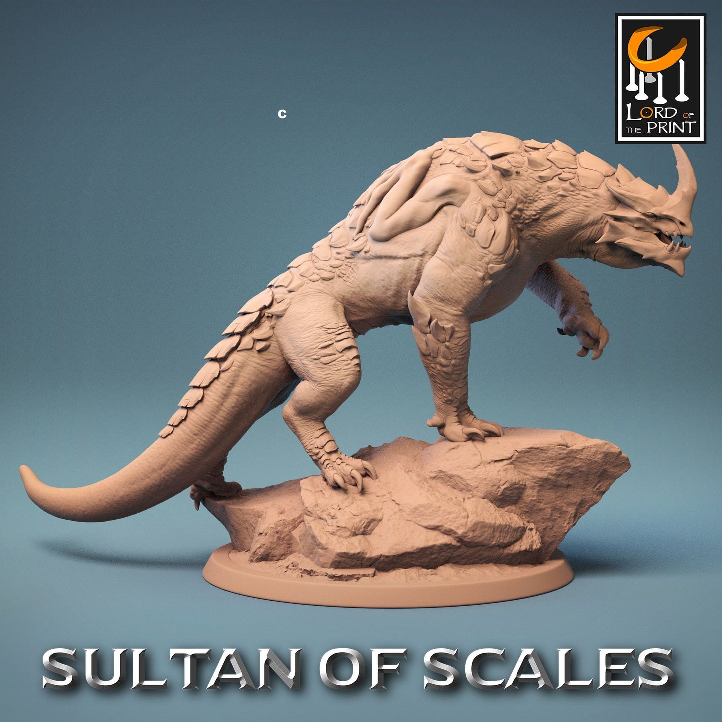 Dragon Beast | Rescale Miniatures | Compatible with D&D/AoS | Fantasy | Tabletop RPG