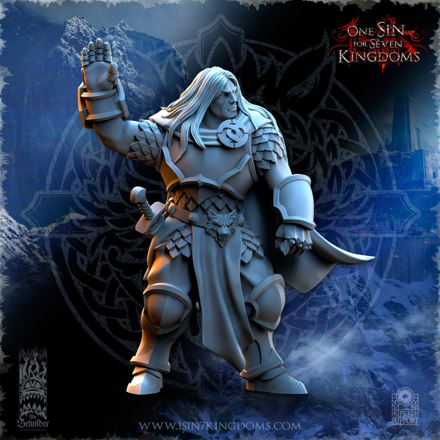 StormWolves Bolt Launcher | The Beholder Miniatures | Compatible with D&D/AoS | Fantasy | Tabletop RPG