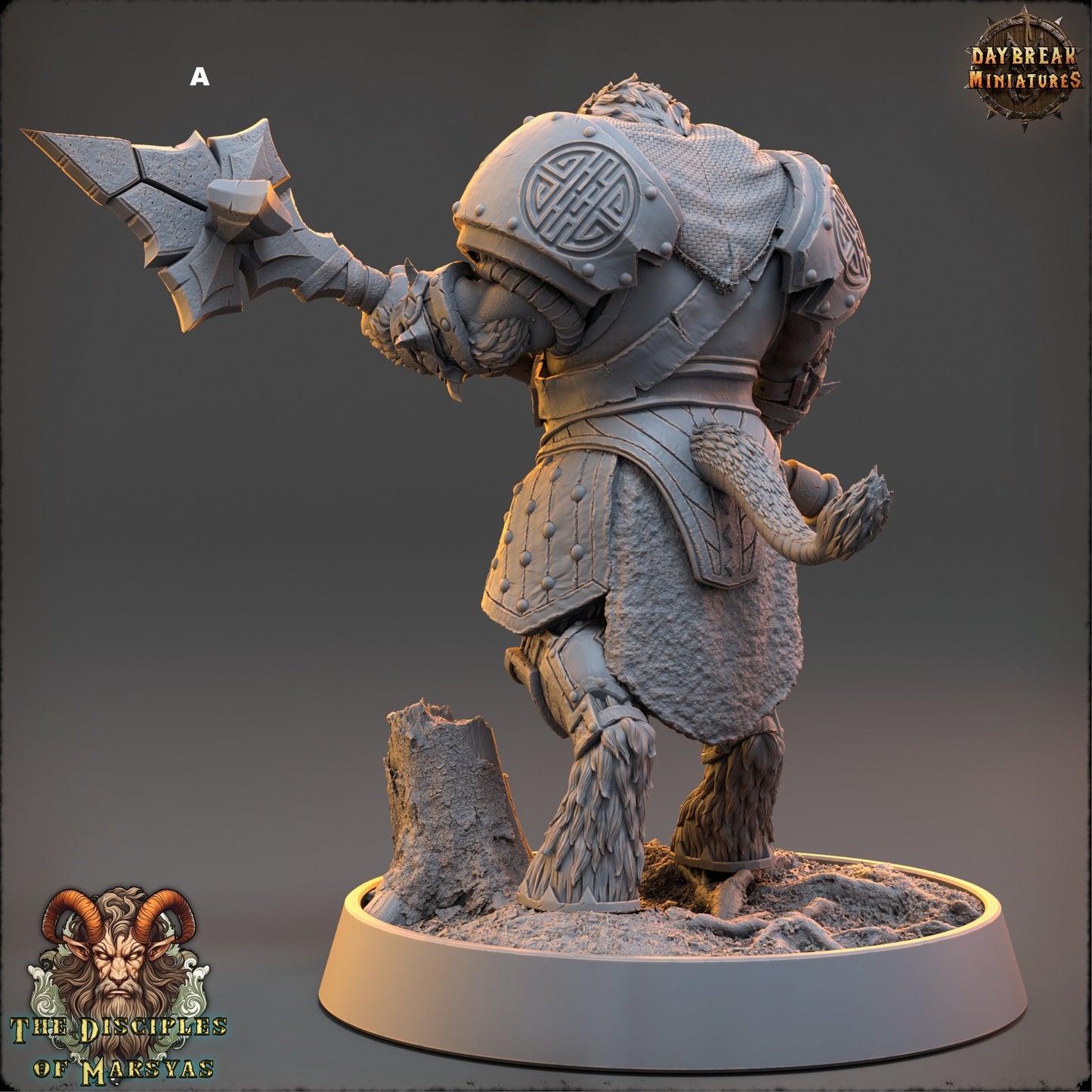 Marsyas Satyrs Brutes | DayBreak Miniatures | Compatible with D&D/AOS | Fantasy | Tabletop