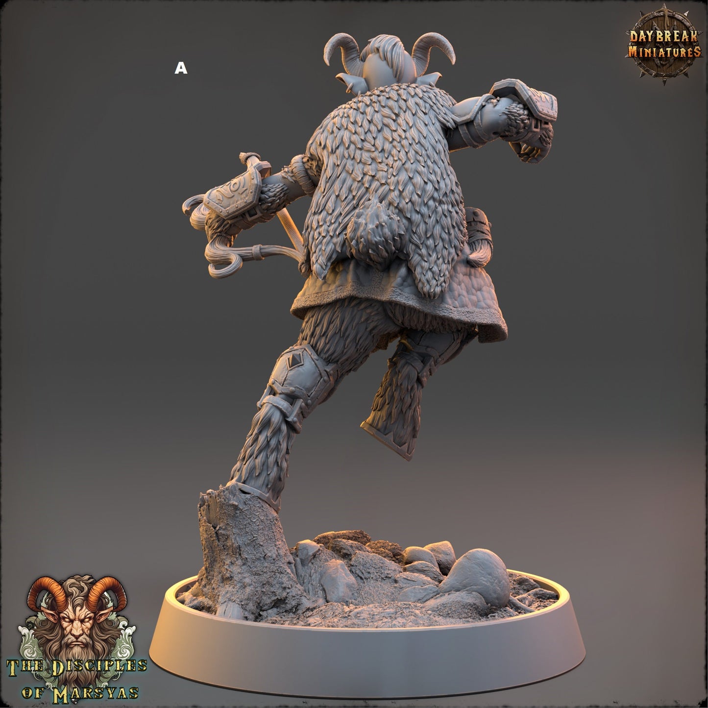 Marsyas Satyrs Female Warriors | DayBreak Miniatures | Compatible with D&D/AOS | Fantasy | Tabletop