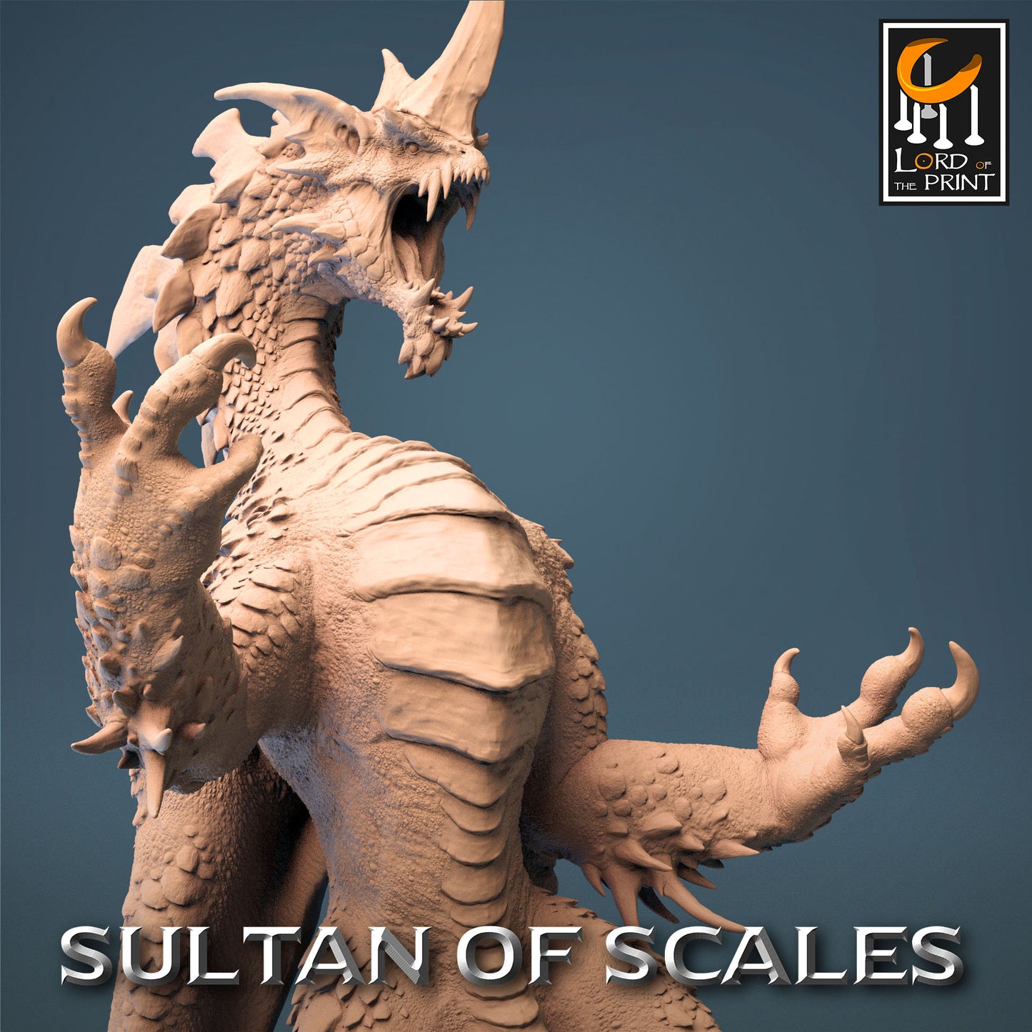 Blue Dragon | Rescale Miniatures | Compatible with D&D/AoS | Fantasy | Tabletop RPG