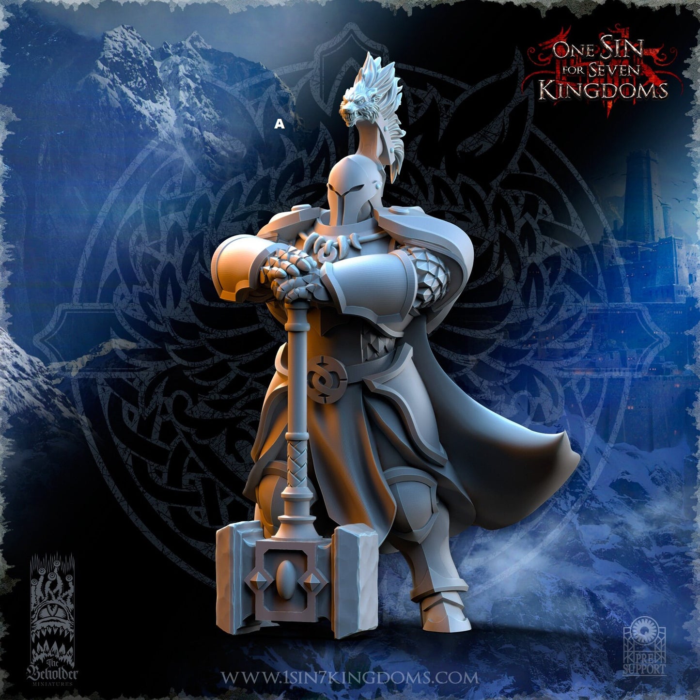 StormWolves Sunderers Command | The Beholder Miniatures | Compatible with D&D/AoS | Fantasy | Tabletop RPG